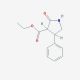 Ethyl 2-oxo-4-phenylpyrrolidine-3-carboxylate (CAS 52450-32-5) - chemical structure image