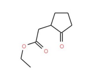 Ethyl(2-oxo-cyclopentyl)acetate (CAS 20826-94-2) - chemical structure image