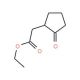Ethyl(2-oxo-cyclopentyl)acetate (CAS 20826-94-2) - chemical structure image