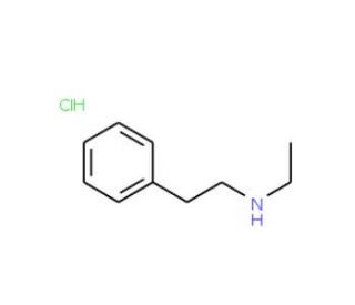 ethyl(2-phenylethyl)amine hydrochloride - chemical structure image