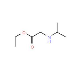 ethyl 2-(propan-2-ylamino)acetate (CAS 3183-22-0) - chemical structure image