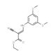 ethyl (2E)-2-cyano-3-[(3,5-dimethoxyphenyl)amino]prop-2-enoate - chemical structure image