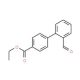 Ethyl 2′-formyl[1,1′-biphenyl]-4-carboxylate (CAS 885950-48-1) - chemical structure image