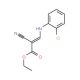 ethyl (2Z)-3-[(2-chlorophenyl)amino]-2-cyanoacrylate (CAS 7510-65-8) - chemical structure image