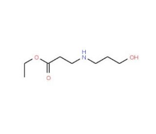 Ethyl 3-[(3-hydroxypropyl)amino]propanoate - chemical structure image