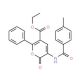 Ethyl 3-[(4-methylbenzoyl)amino]-2-oxo-6-phenyl-2H-pyran-5-carboxylate - chemical structure image