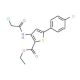 ethyl 3-[(chloroacetyl)amino]-5-(4-chlorophenyl)thiophene-2-carboxylate - chemical structure image