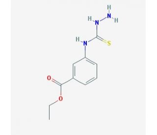 Ethyl 3-[(hydrazinothioxomethyl)amino]benzoate (CAS 850350-00-4) - chemical structure image