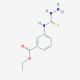 Ethyl 3-[(hydrazinothioxomethyl)amino]benzoate (CAS 850350-00-4) - chemical structure image