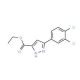 ethyl 3-(3,4-dichlorophenyl)-1H-pyrazole-5-carboxylate - chemical structure image