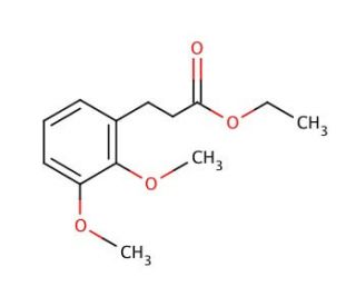 Ethyl 3-(3,4-dimethoxyphenyl)propionate (CAS 63307-08-4) - chemical structure image