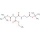 Ethyl 3-(3-tert-Butoxy-3-oxopropylamino)-2-(N-boc-amino)-3-oxopropanoate (CAS 1076200-11-7) - chemical structure image