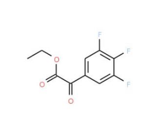 Ethyl 3,4,5-trifluorobenzoylformate (CAS 732251-58-0) - chemical structure image