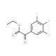 Ethyl 3,4,5-trifluorobenzoylformate (CAS 732251-58-0) - chemical structure image