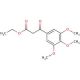 Ethyl 3,4,5-trimethoxybenzoylacetate (CAS 3044-56-2) - chemical structure image
