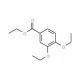 Ethyl 3,4-diethoxybenzoate (CAS 75332-44-4) - chemical structure image