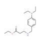 Ethyl 3-{[4-(diethylamino)benzyl]amino}propanoate - chemical structure image