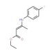 Ethyl 3-(4-fluoroanilino)crotonate (CAS 18529-17-4) - chemical structure image