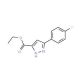 Ethyl 3-(4-Fluorophenyl)-1H-pyrazole-5-carboxylate (CAS 866588-11-6) - chemical structure image