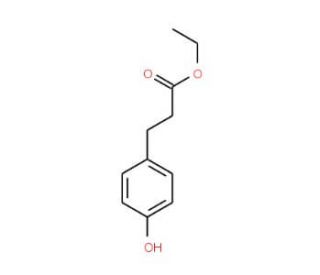 Ethyl 3-(4-hydroxyphenyl)propanoate (CAS 23795-02-0) - chemical structure image