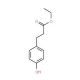Ethyl 3-(4-hydroxyphenyl)propanoate (CAS 23795-02-0) - chemical structure image
