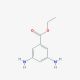 Ethyl 3,5-diaminobenzoate (CAS 1949-51-5) - chemical structure image
