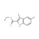 Ethyl 3,5-dimethyl-1H-indole-2-carboxylate - chemical structure image