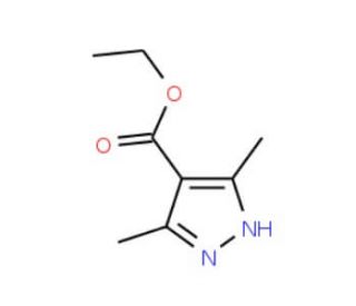 Ethyl 3,5-dimethyl-1H-pyrazole-4-carboxylate (CAS 35691-93-1) - chemical structure image