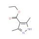 Ethyl 3,5-dimethyl-1H-pyrazole-4-carboxylate (CAS 35691-93-1) - chemical structure image