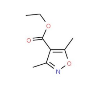 Ethyl 3,5-dimethylisoxazole-4-carboxylate (CAS 17147-42-1) - chemical structure image
