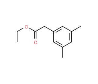 Ethyl 3,5-dimethylphenylacetate (CAS 105337-18-6) - chemical structure image