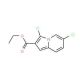 Ethyl 3,6-dichloroimidazo[1,2-a]pyridine-2-carboxylate (CAS 478040-91-4) - chemical structure image