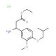 Ethyl 3-amino-3-(4-isobutoxy-3-methoxyphenyl)-propanoate hydrochloride - chemical structure image