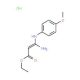 Ethyl 3-amino-3-(4-methoxyanilino)acrylatehydrochloride - chemical structure image