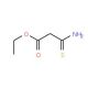 Ethyl 3-amino-3-thioxopropanoate (CAS 13621-50-6) - chemical structure image