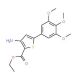 ethyl 3-amino-5-(3,4,5-trimethoxyphenyl)thiophene-2-carboxylate - chemical structure image