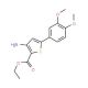 ethyl 3-amino-5-(3,4-dimethoxyphenyl)thiophene-2-carboxylate - chemical structure image