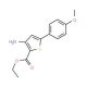 ethyl 3-amino-5-(4-methoxyphenyl)thiophene-2-carboxylate (CAS 37572-24-0) - chemical structure image