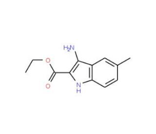 Ethyl 3-amino-5-methyl-1H-indole-2-carboxylate - chemical structure image