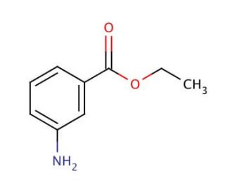 Ethyl 3-aminobenzoate (CAS 582-33-2) - chemical structure image