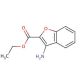 Ethyl 3-aminobenzofuran-2-carboxylate (CAS 39786-35-1) - chemical structure image