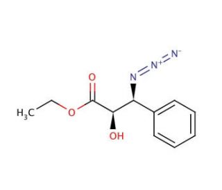 Ethyl 3-Azido-2-hydroxy-propionate - chemical structure image
