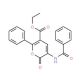 Ethyl 3-(benzoylamino)-2-oxo-6-phenyl-2H-pyran-5-carboxylate (CAS 127143-18-4) - chemical structure image