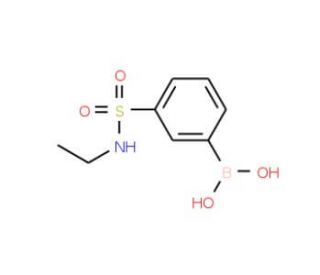 Ethyl 3-boronobenzenesulfonamide (CAS 871329-76-9) - chemical structure image