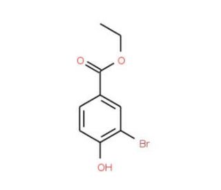 Ethyl 3-bromo-4-hydroxybenzoate (CAS 37470-58-9) - chemical structure image