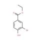 Ethyl 3-bromo-4-hydroxybenzoate (CAS 37470-58-9) - chemical structure image