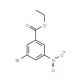 Ethyl 3-bromo-5-nitrobenzoate (CAS 690260-94-7) - chemical structure image