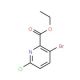 Ethyl 3-bromo-6-chloropicolinate (CAS 1065074-97-6) - chemical structure image