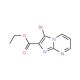Ethyl 3-bromoimidazo[1,2-a]pyrimidine-2-carboxylate (CAS 134044-63-6) - chemical structure image
