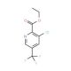 Ethyl 3-chloro-5-(trifluoromethyl)pyridine-2-carboxylate (CAS 128073-16-5) - chemical structure image